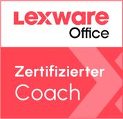 Lexware Office zertifizierter Coach Siegel